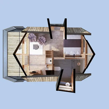 Hochleger - Refugium Am Berg Apartamento *